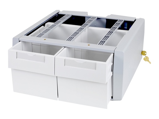 [97-993] Ergotron SV Supplemental Storage Drawer, Double Tall - Montagekomponente (Auszugsmodul)