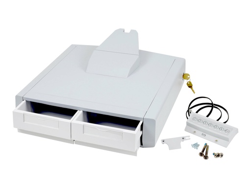 [97-980] Ergotron StyleView SV43 Series Primary Double - Montagekomponente (2 Schubladen Modul)