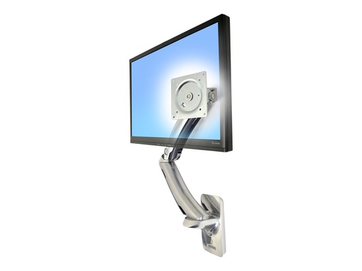 [45-228-026] Ergotron MX - Befestigungskit (Gelenkarm, Aufbauplatte, VESA-Halterung) - Konstante Krafttechnologie - für LCD-Display - Polished Aluminum - Bildschirmgröße: bis zu 106,7 cm (bis zu 42 Zoll)