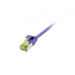 [S217394V3] Synergy 21 Patchkabel RJ45 CAT6A 500Mhz lila U/FTP slimline rund d - Kabel - Netzwerk