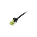 [S217313V3] Synergy 21 Patchkabel RJ45 CAT6A 500Mhz schwarz U/FTP slimline rund d - Kabel - Netzwerk