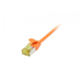[S217362V3] Synergy 21 Patchkabel RJ45 CAT6A 500Mhz orange U/FTP slimline rund d - Kabel - Netzwerk