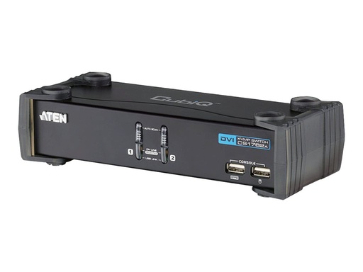 [CS1762A] ATEN CubiQ CS1762A - KVM-/Audio-Switch - 2 x