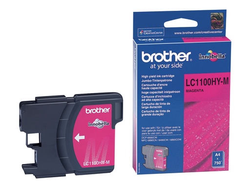 [LC1100HYMBPDR] Brother LC1100HYM - Hohe Ergiebigkeit - Magenta