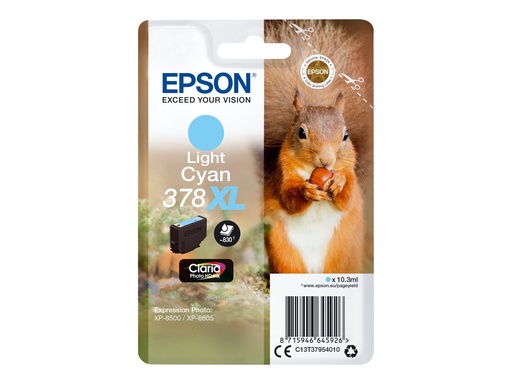 [C13T37954010] Epson 10.3 ml - XL - hell Cyan - original