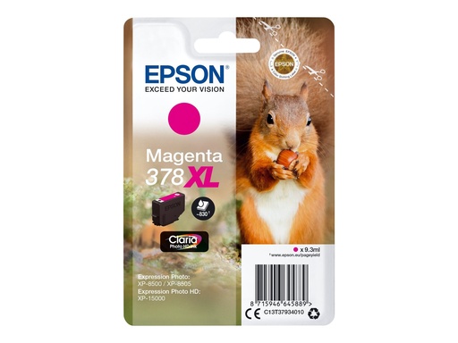 [C13T37934010] Epson 378XL - 9.3 ml - XL - Magenta - original