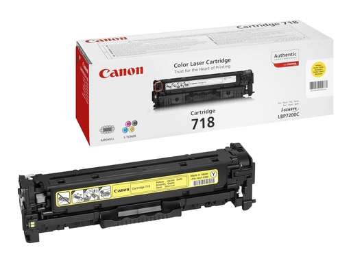 [2659B014] Canon 718 Yellow - Gelb - original - Tonerpatrone