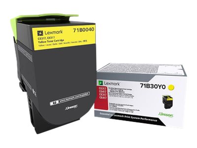 [71B0040] Lexmark X317 - Gelb - original - Tonerpatrone