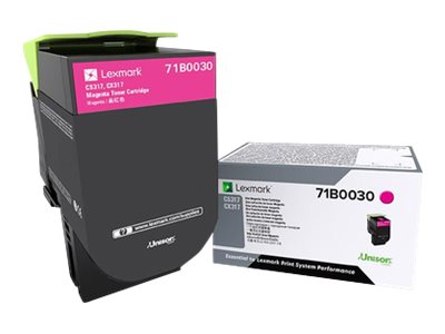 [71B0030] Lexmark X317 - Magenta - Original - Tonerpatrone LCCP, LRP