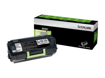 [62D2H00] Lexmark 622H - Hohe Ergiebigkeit - Schwarz - original