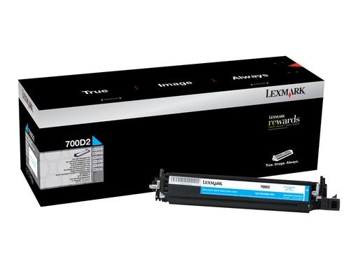 [70C0D20] Lexmark 700D2 - Cyan - original - Entwickler-Kit