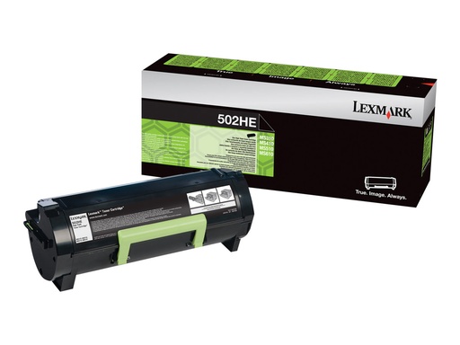 [50F2H0E] Lexmark 502HE - Hohe Ergiebigkeit - Schwarz