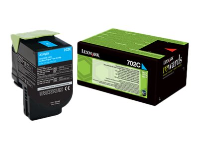 [70C20C0] Lexmark 702C - Cyan - original - Tonerpatrone