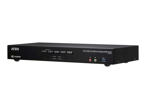 [CS1844] ATEN CS1844 4-Port USB 3.0 4K HDMI Dual Display KVMP Switch