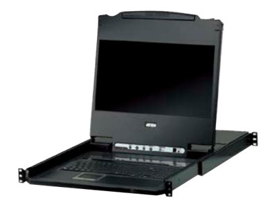 [CL6708MW-ATA-XG] ATEN CL6708MW - KVM-Konsole mit KVM-Switch - 8 Anschlüsse - USB - 43.9 cm (17.3")