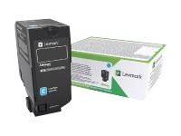 [74C2SCE] Lexmark Cyan - original - Tonerpatrone LCCP, LRP, Lexmark Corporate