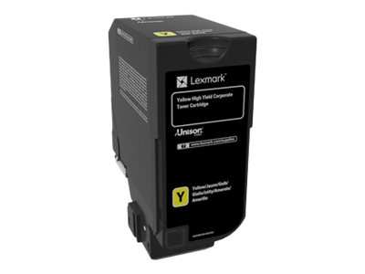 [84C2HYE] Lexmark Hohe Ergiebigkeit - Gelb - original