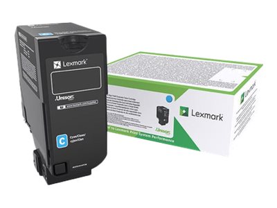 [84C2HCE] Lexmark Hohe Ergiebigkeit - Cyan - original