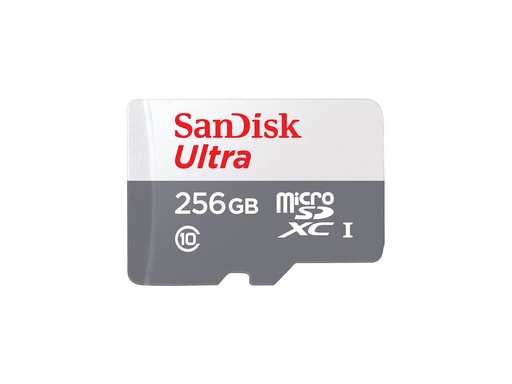 [SDSQUNR-256G-GN6TA] SanDisk Ultra - Flash-Speicherkarte (microSDXC-an-SD-Adapter
