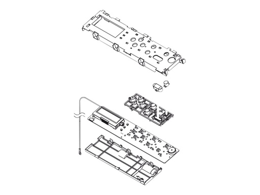 [302PP94050] Kyocera Tastaturmontage