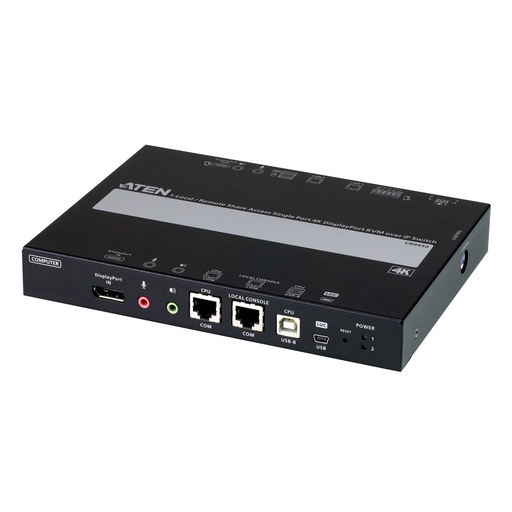 [CN9950-AT-G] ATEN CN9950 1-Local-Remote Share Access Einzelport 4K DisplayPort KVM over IP - Kabel - Digital/Display/Video