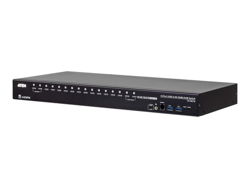 [CS18216-AT-G] ATEN CS18216 - KVM-/Audio-/USB-Switch - 16 x KVM/Audio/USB