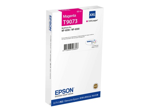 [C13T907340] Epson T9073 - 69 ml - Größe XXL - Magenta - original