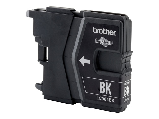 [LC985BKBPDR] Brother LC985BK - Schwarz - original - Blister mit akustischem / elektromagnetischem Alarm
