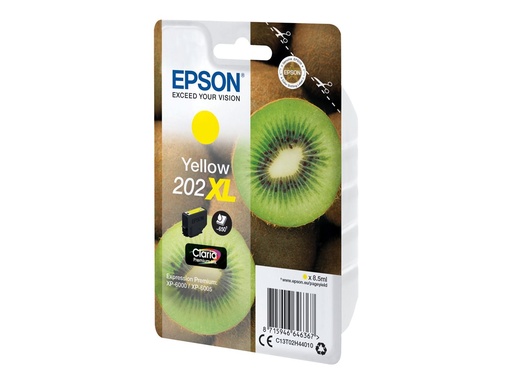 [C13T02H44010] Epson 202XL - 8.5 ml - XL - Gelb - original - Blisterverpackung