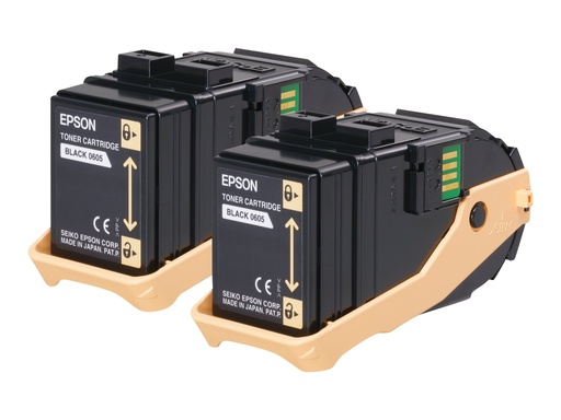 [C13S050609] Epson Double Pack - 2er-Pack - Schwarz - original