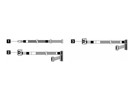 [4Z57A82626] Lenovo Speicherkabelkit - für X40 HBA Bandlaufwerk