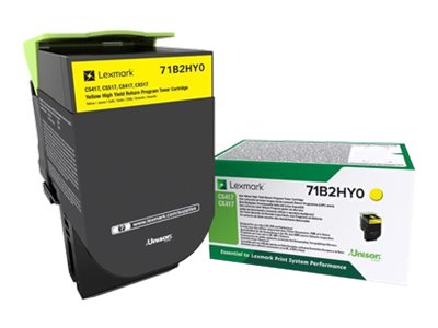 [71B2HY0] Lexmark X417 - Hohe Ergiebigkeit - Gelb - original