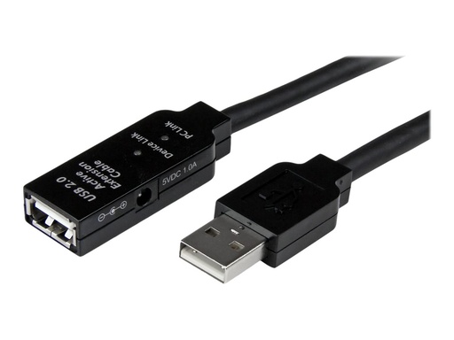 [USB2AAEXT15M] StarTech.com 15m USB 2.0 Repeater Kabel - Aktives USB Verlängerungskabel mit Signalverstärker - 1 x USB Stecker/ 1 x USB Buchse - USB-Verlängerungskabel - USB (W)