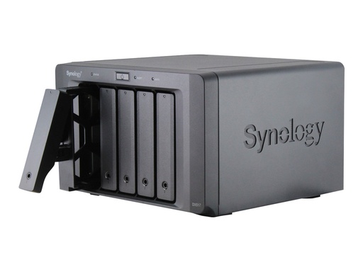 [DX517] Synology DX517 - 0 TB - 3,91 kg - Desktop - Schwarz