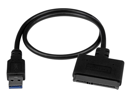 [USB312SAT3CB] StarTech.com USB 3.1 auf 2,5 (6,4cm) SATA III Adapter Kabel mit UASP - USB 3.1 zu SATA SSD/HDD Konverter / Adapterkabel - Speicher-Controller - 2.5" (6.4 cm)