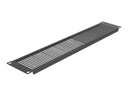 [66671] Delock Rackpaneel - Schwarz - 2U - 48.3 cm (19")