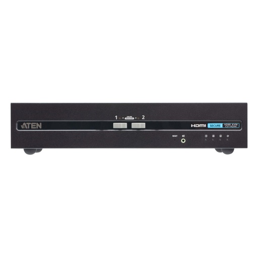 [CS1142H4] ATEN USB - 4K HDMI Dual Display Secure KVM - KVM-Umschalter - 2-Port