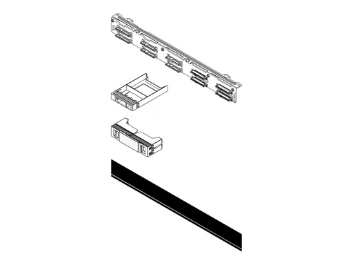 [4XH7A83858] Lenovo Server 10 x 2.5" SAS/SATA Backplane-Kit