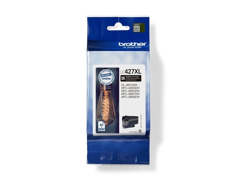 [LC427XLBK] Brother LC427XLBK - Mit hoher Kapazität - Schwarz