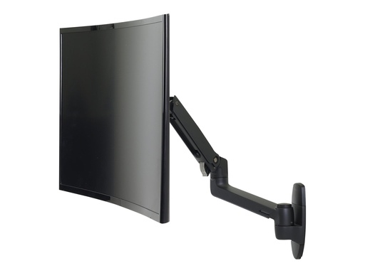 [45-243-224] Ergotron LX - Befestigungskit (Gelenkarm, Erweiterungsadapter, Wandhalterung) - für LCD-Display - mattschwarz - Bildschirmgröße: bis zu 86,4 cm (bis zu 34 Zoll)