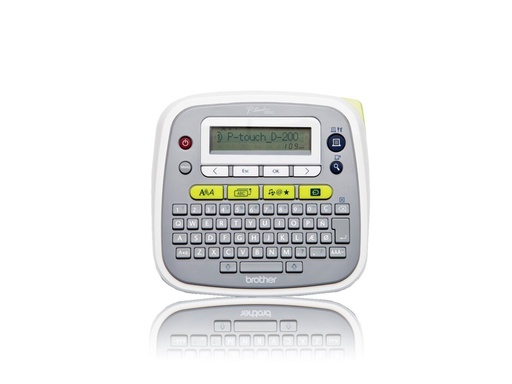 [PTD200CBG1] Brother P-Touch PT-D200 - Beschriftungsgerät - s/w - Thermotransfer - Rolle (1,2 cm)