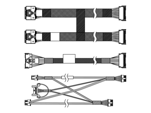 [4X97A82940] Lenovo Speicherkabelkit - für 2,5" Chassis