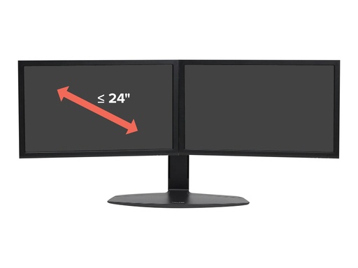 [33-396-085] Ergotron Neo-Flex - Aufstellung - für 2 LCD-Displays - Schwarz - Bildschirmgröße: bis zu 61 cm (bis zu 24 Zoll)