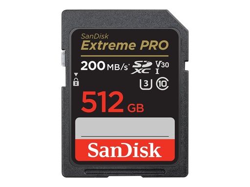 [SDSDXXD-512G-GN4IN] SanDisk Extreme Pro - Flash-Speicherkarte - 512 GB