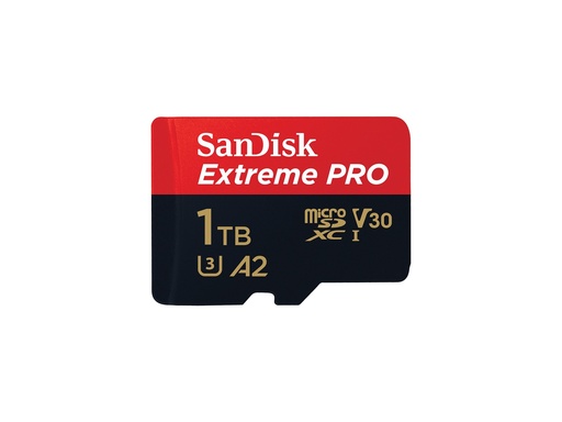 [SDSQXCD-1T00-GN6MA] SanDisk Extreme Pro - Flash-Speicherkarte (microSDXC-an-SD-Adapter inbegriffen)
