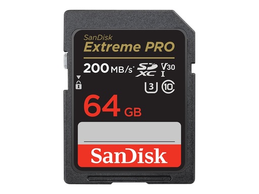 [SDSDXXU-064G-GN4IN] SanDisk Extreme Pro - Flash-Speicherkarte - 64 GB