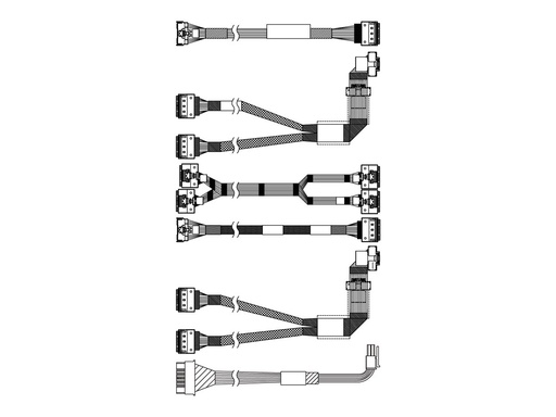 [4X97A82936] Lenovo Speicherkabelkit - für 2,5" Chassis