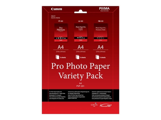 [6211B021] Canon Pro Variety Pack PVP-201 - A4 (210 x 297