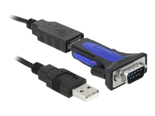 [66280] Delock Adapter USB 2.0 Typ-A> 1 x Seriell RS-485 DB9 - Adapter - Digital/Daten