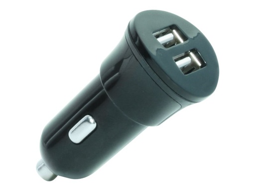 [001241] Mobilis Auto-Netzteil - 3.1 A - 2 Ausgabeanschlussstellen (USB)